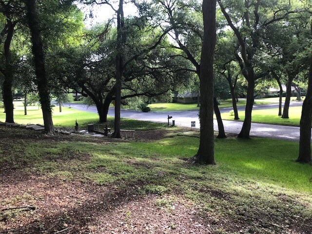 view from front porch